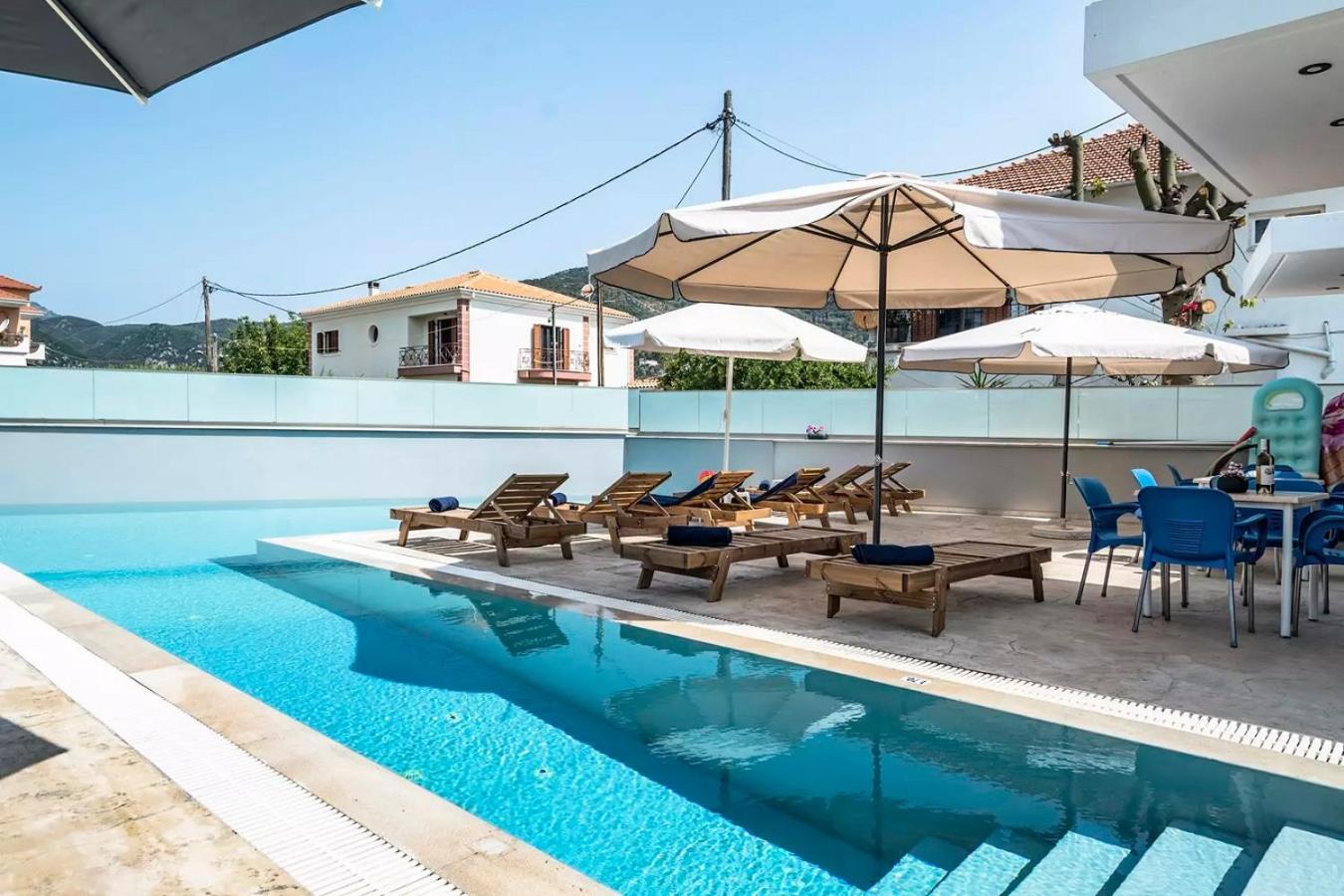 Blue Star Aparthotel Nydri  Bagian luar foto